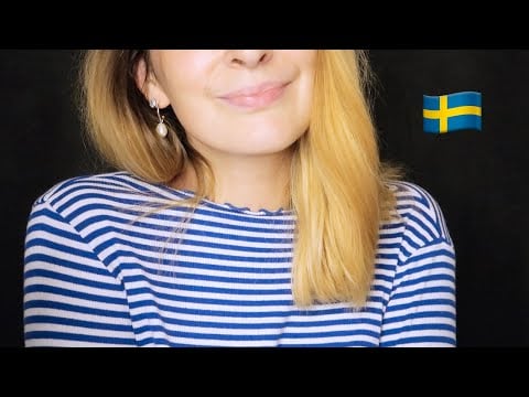 ASMR // EN FRANSK PRATAR SVENSKA 🇸🇪