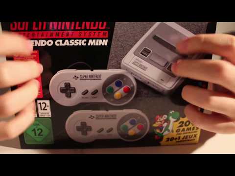 ASMR SNES MINI UNBOXING