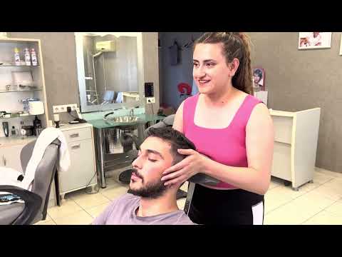 TURKISH LADY BERBER |  ASMR FACE, HEAD, EAR MASSAGE & SLEEP THERAPY