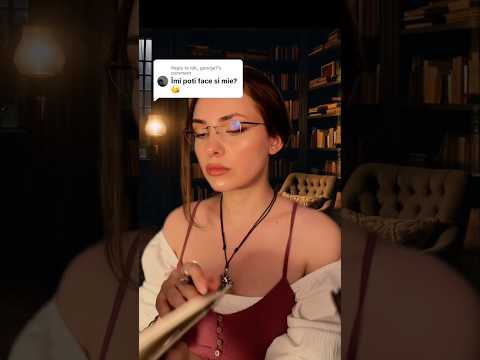 ASMR la psiholog 🤓 #asmr #asmrsounds #asmrvideo #romana