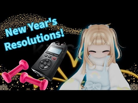 Roblox ASMR - Rambling - New Year Resolutions and More!
