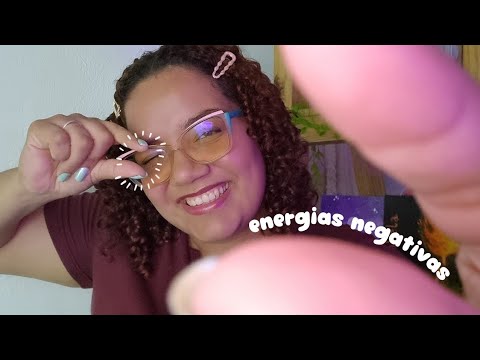 ASMR REMOVENDO SUAS ENERGIAS NEGATIVAS 🍃✨