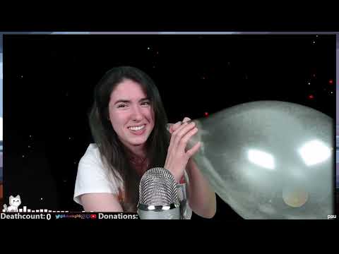 ASMR - Balloon, Blow it up till it POPS!