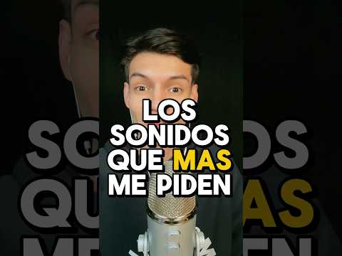 TOP 3 DE LOS SONIDOS QUE MÁS ME PIDEN MIS SEGUIDORES #asmr #shorts #asmrvideo #asmrsounds