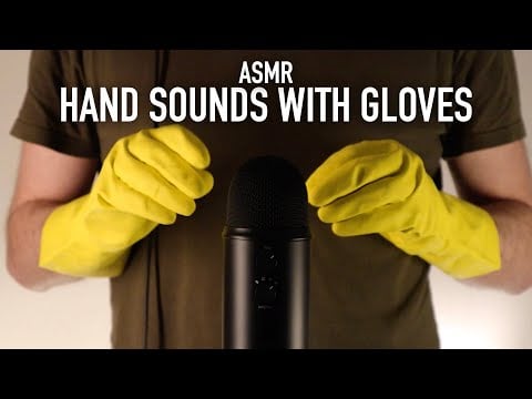ASMR Hand Sounds With Gloves | Fluttering, Tapping, Crinkling (No Talking)