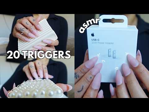 ASMR | 20 Triggers in 20 Minutes