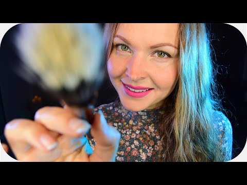 ASMR IDÉAL POUR S'ENDORMIR VITE ! JE TE BERCE avec des chuchotements lents proches micro ET PINCEAU