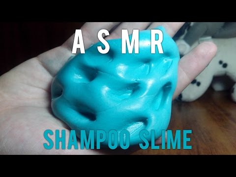 [ASMR]: SHAMPOO SLIME (massinha de xampu) ~ sons de misturinhas para você sentir sono | PORTUGUÊS