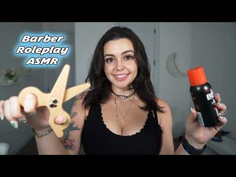 Flirty Barber ASMR Roleplay | Personal Attention