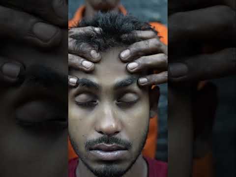 Old School Barber Neck Cracking Head Massage ASMR #shorts