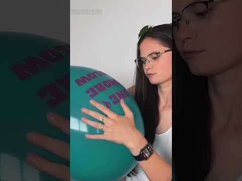 Blue or ? BalloonAce Balloon #asmr #balloon #blowing