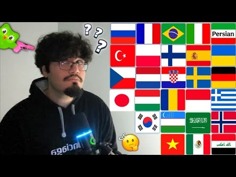 ASMR | Guess the Word in 25 Different Languages⁉️🤔