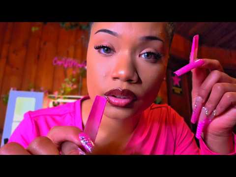 ASMR Big Sister Does Your Makeup And Hair For Valentines day while gossiping 💕💞
