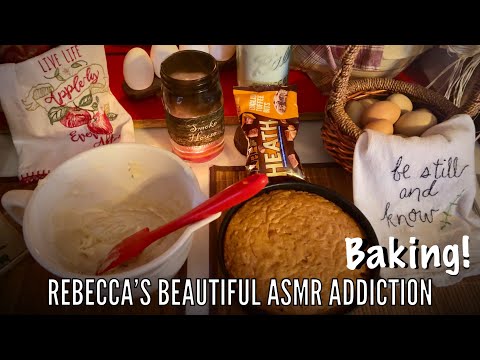 Baking with Rebecca! ASMR (No Talking Version)  Cake mixes from the Netherlands!