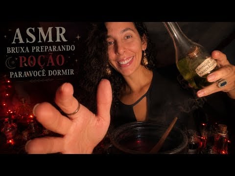 ASMR Cozy Witch ✨ Poção Relaxante para Dormir 🌙