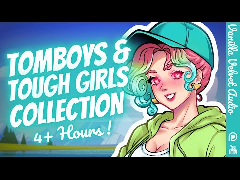 Tomboy and Tough Girl Audio & ASMR Collection (Remastered • Complete Series • Themed Compilation!)