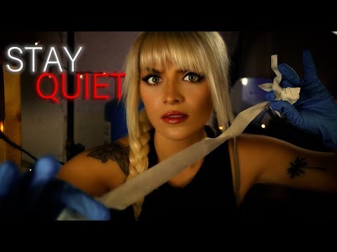 STAY QUIET!! Post Apocalyptic Medical Exam | A Quiet Place - ASMR (ASL, Personal Attention)