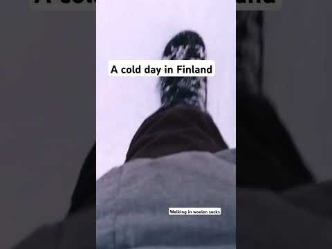 Cold day in Finland