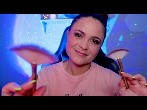 ASMR | 1 Hour of Brushing Your Face Until You Fall Asleep 😴