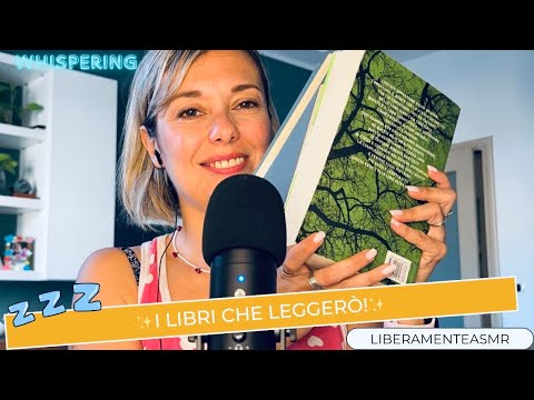 Asmr ita Intense Whispering ✨Libri che ho intenzione di leggere 📖 TBR!✨#showandtell #papersounds 