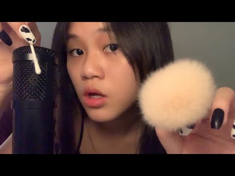 ASMR mic brushing, mouth sounds, hearing test, etc! ( Adam’s CV )