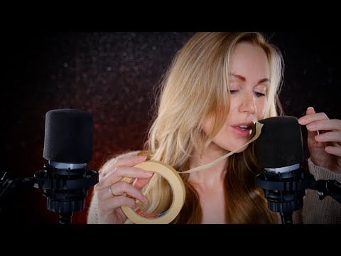 ASMR | Close-up Mouth Sounds & Breathy Whispers Ear Attention