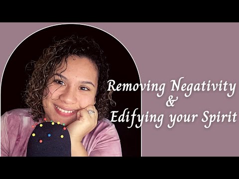 Christian ASMR ✨ Removing Negativity and Edifying your Spirit ✨