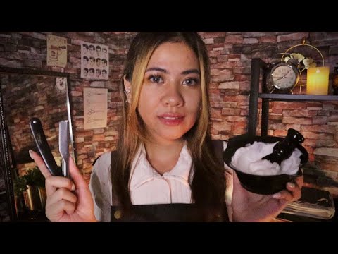 [ASMR] Barber Shop Bintang 5 💈✨ (Shave & Haircut) | ASMR Indonesia