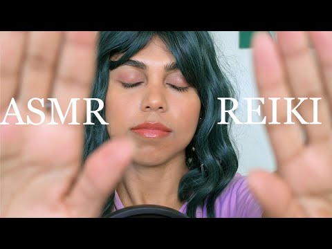 ASMR Reiki For Sleep & Relaxation | Hypnosis, Crystal Cleanse & Tarot Card Reading 💤