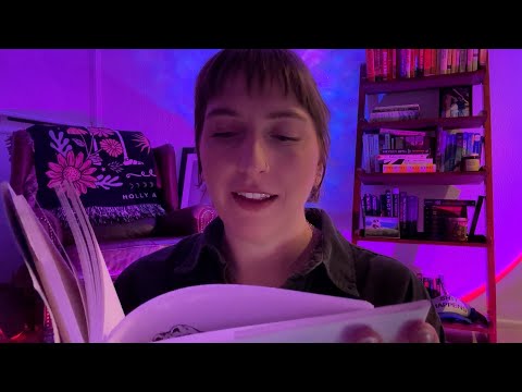 ASMR Reading You to Sleep in Low Light ~ Soothing Whispers for Sleep😴📖