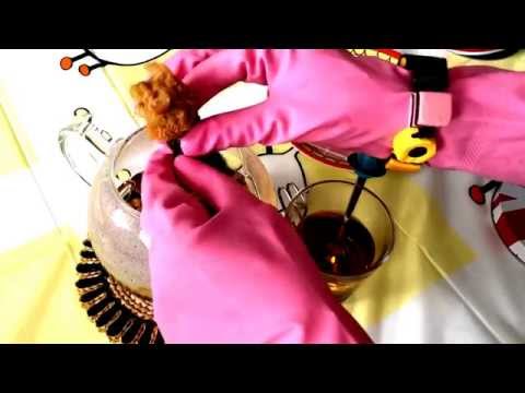 Pink Kitchen Gloves ♥ Red Opera Gloves  [[ASMR]]