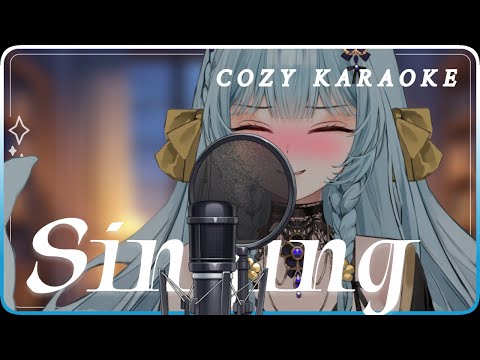 【Karaoke】live singing! comfy acoustic songs to sing along ♥