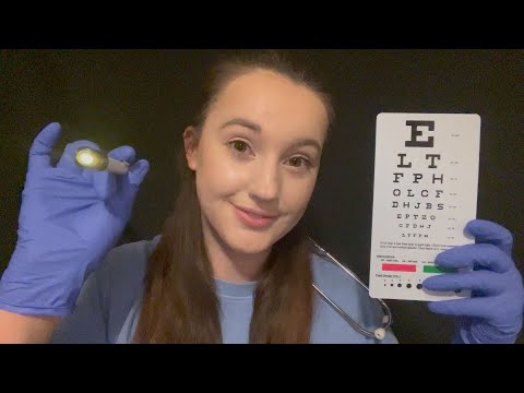 asmr cranial nerve exam (quick)