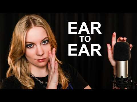 Ear to Ear ASMR (Binaural Triggers & Breathy Whispers)