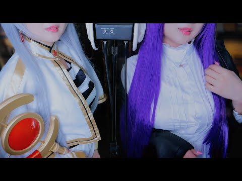 [ASMR]  Inaudible Whisper & Tickling Trigger Words