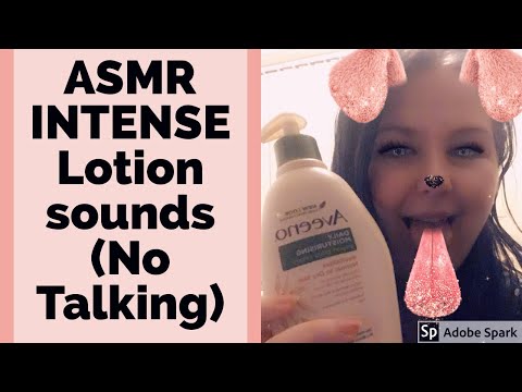 ASMR - INTENSE Lotion Sounds (NO TALKING)