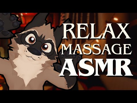 [Furry ASMR] Relax with a Massage! 🐾 | VR Tingles | 3Dio Binaural Lotion and Oil Sounds