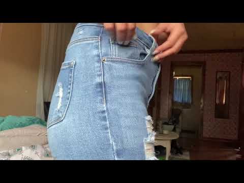 ASMR Fast Jean Scratching