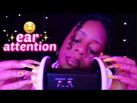 ASMR Giving Your Ears Some Much Needed Attention 👂🏽💗✨ (Brain Melting 🤤)