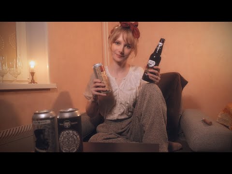 ASMR Dessert Beer Tasting 🍫