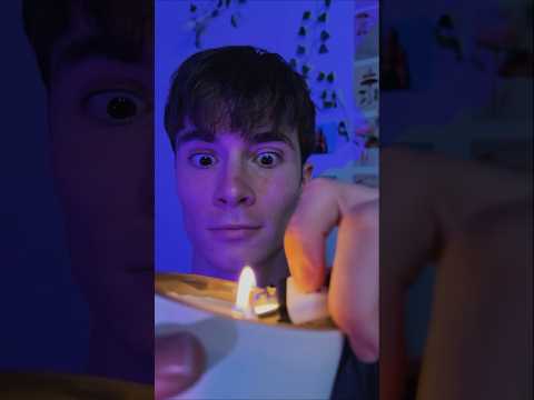 Candle 🕯️ #asmr #relax #visualtingle #tingles #triggersforsleep #smoothasmr