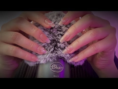 ASMR Brain Massage for SLEEP 😴 | Fluffy Mic Scratching (No Talking)