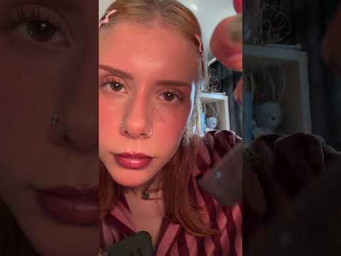 ASMR layered parting your hair (NO TALKING) #asmr #asmrhairplay