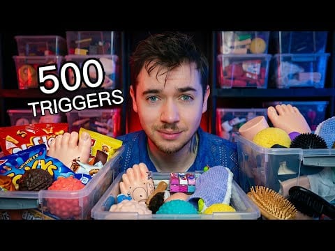 #ASMR : Je trie les 500 DÉCLENCHEURS de ALTEANNE ASMR