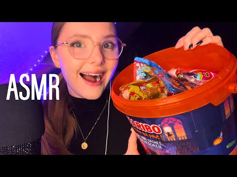 [ASMR FR] Je Finis Les Bonbons D'halloween 🎃 | Dégustation