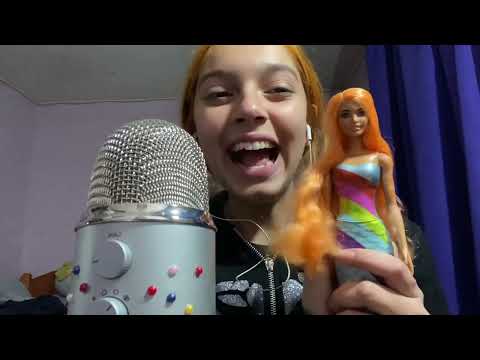 ASMR SONIDOS FULL COSQUILLOSOS Y BARBY SECRETA| SOFIWI