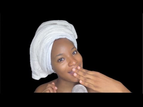 Spit painting you after having my bath with lots of spit (mouth sounds, gargling, ASMR)