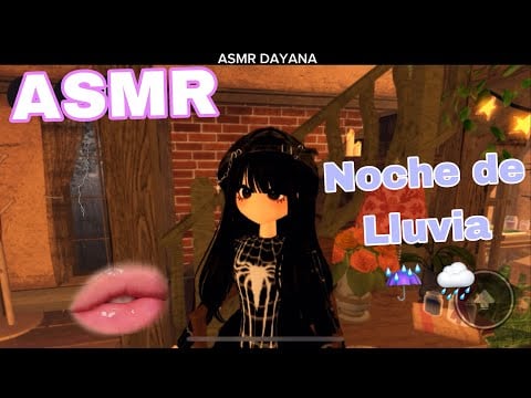 ASMR - ROBLOX || Sonidos de agua RELAJATE 💦 (Noche de LLUVIA)🌧️