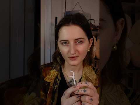ASMR Dental Care | Gentle Flossing Help