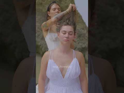 ASMR Beach Scalp Soul Massage @Soul_flowvibe